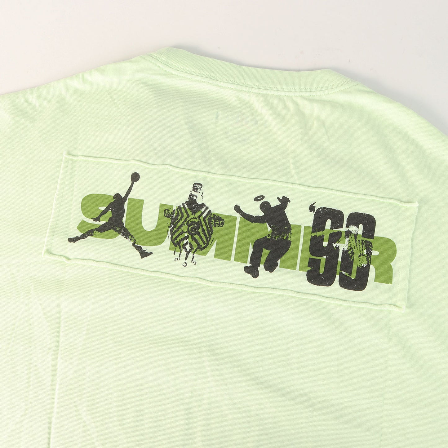 23SS ×UNION ×BEPHIES BEAUTY SUPPLY JORDAN オーバーサイズ パッチ Tシャツ (M J UNBBS TEE)