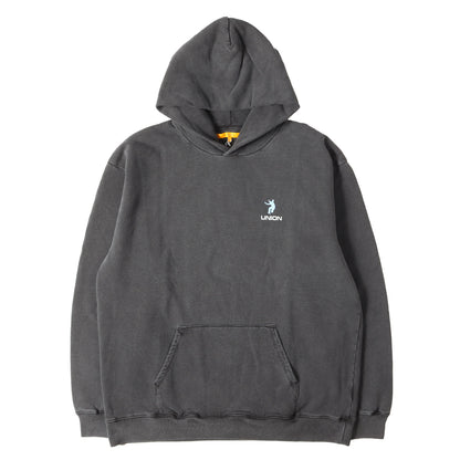 22AW ピグメントダイ加工 スウェットパーカー(RULES HOOD)