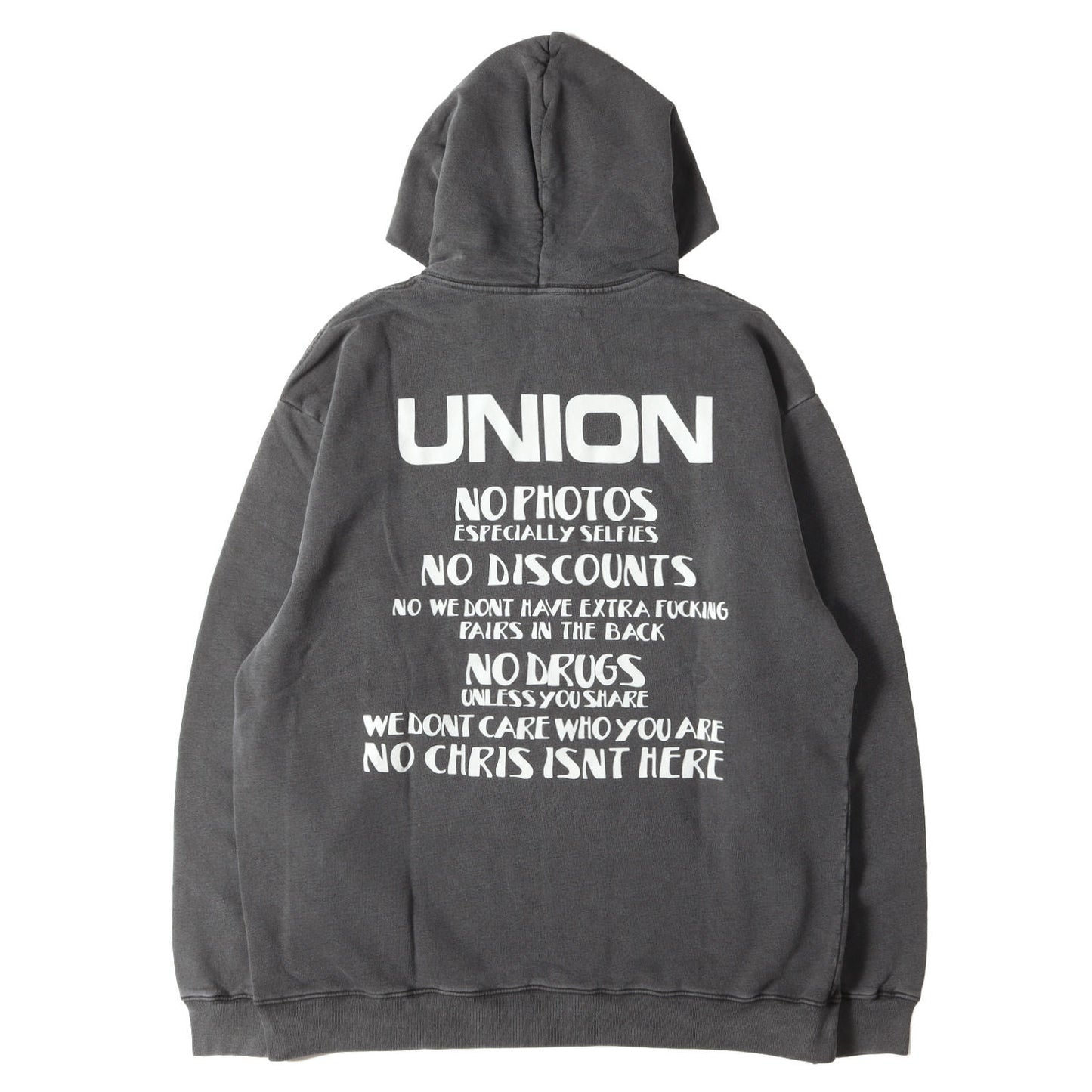 22AW ピグメントダイ加工 スウェットパーカー(RULES HOOD)