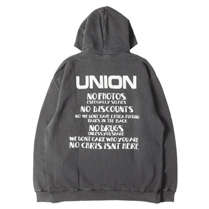22AW ピグメントダイ加工 スウェットパーカー(RULES HOOD)