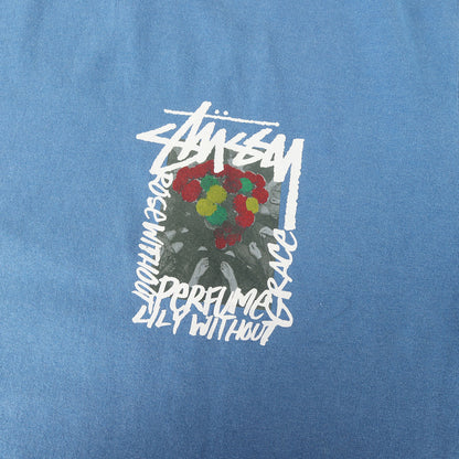 21SS ピグメントダイ加工 フラワー グラフィック Tシャツ(Camellias Pigment Dyed Tee)