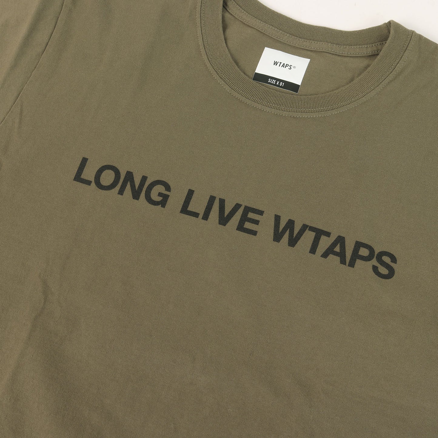 21SS LONG LIVE WTAPSロゴ Tシャツ