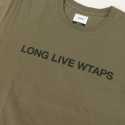 21SS LONG LIVE WTAPSロゴ Tシャツ