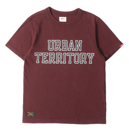 カレッジロゴ クルーネック ヘビー Tシャツ(DESIGN S/S 01)