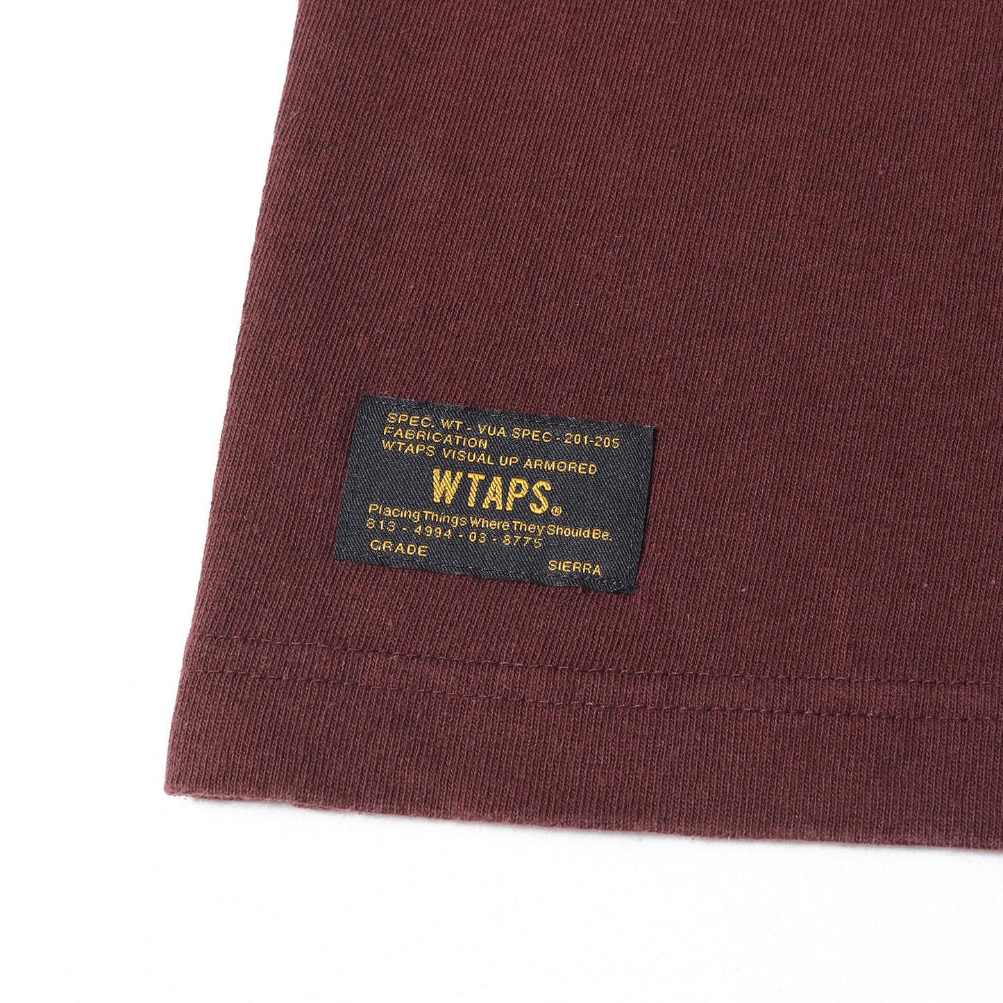 カレッジロゴ クルーネック ヘビー Tシャツ(DESIGN S/S 01)