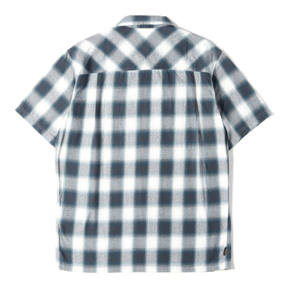 20SS オンブレチェック ワーク 半袖シャツ(B&C / C-SHIRTS. SS)