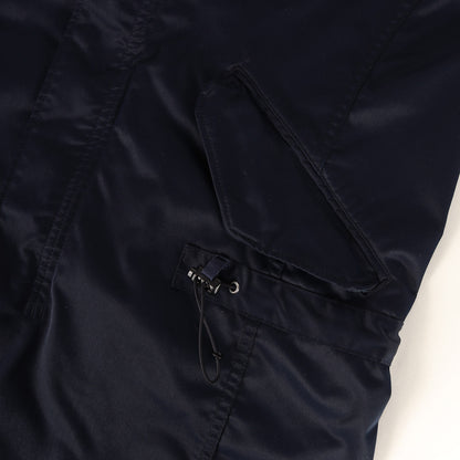ストレッチツイル フィッシュテール モッズコート(STRANGER HOODED COAT POLY TWILL STRETCH OVERDYED)