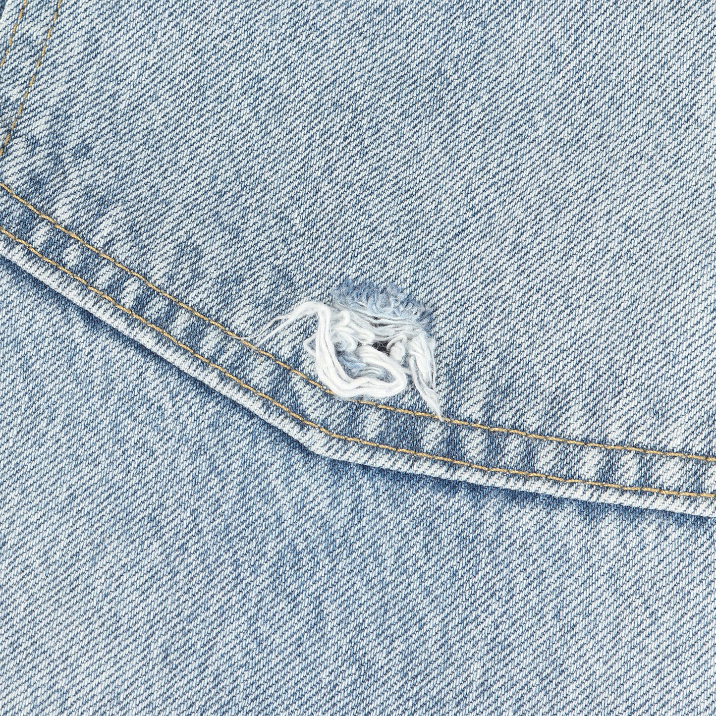 [現行モデル] SILVERTAB ダメージ加工 バギー カットオフ デニム ショーツ (LOOSE FIT SHORTS)