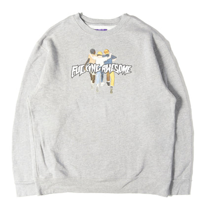 イラスト グラフィック スウェット(Kids All Right Crewneck)