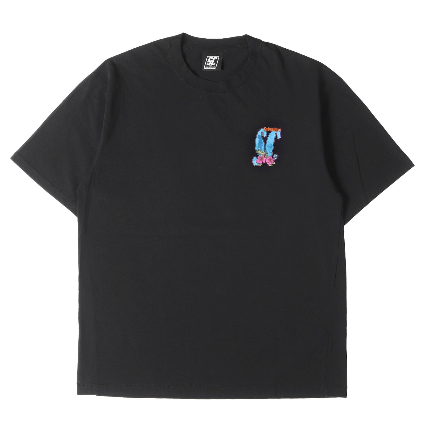 23SS ハイビスカスロゴ クルーネック Tシャツ(HIBISCUS T-SHIRT)