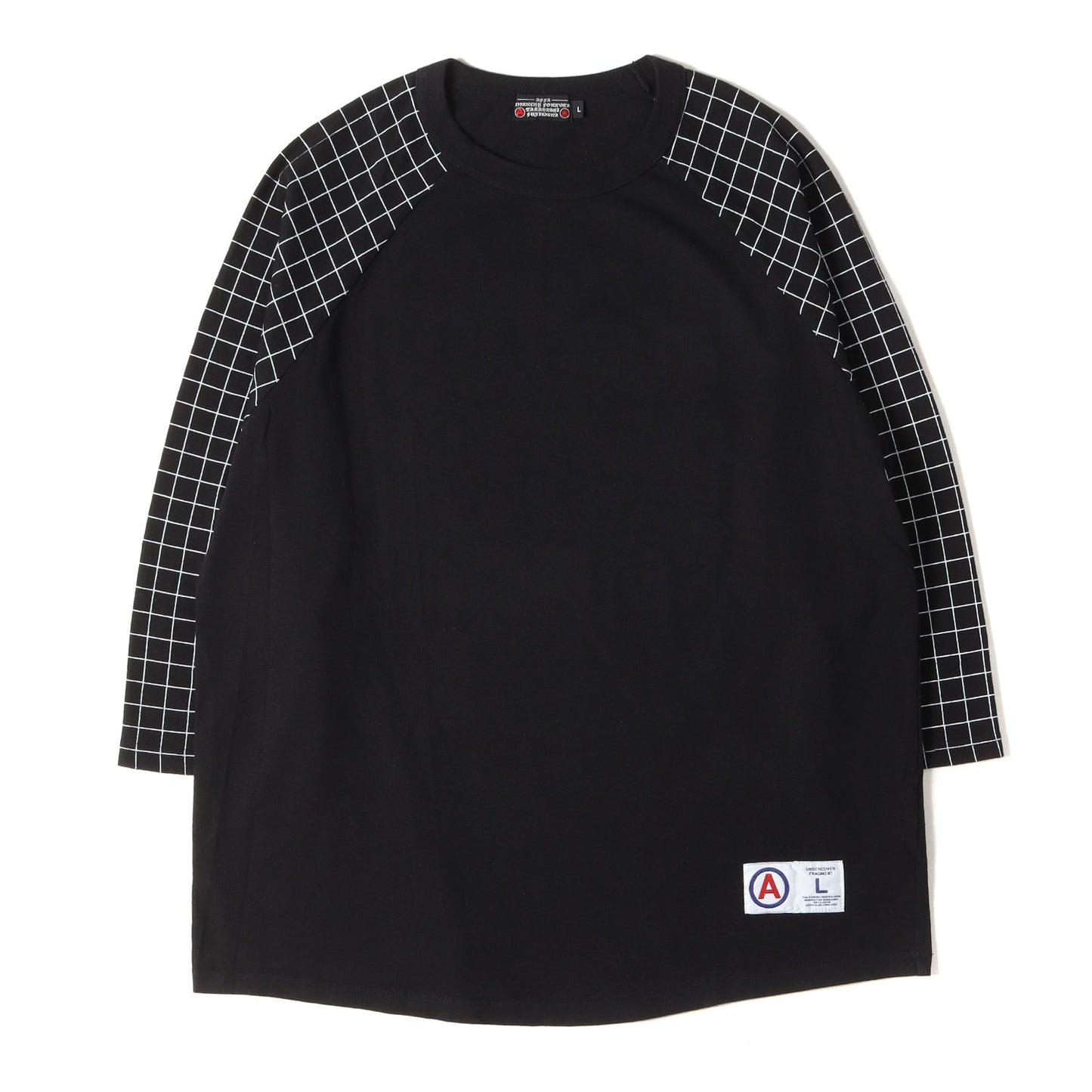 00s スパイダー ラグラン 7分袖 Tシャツ