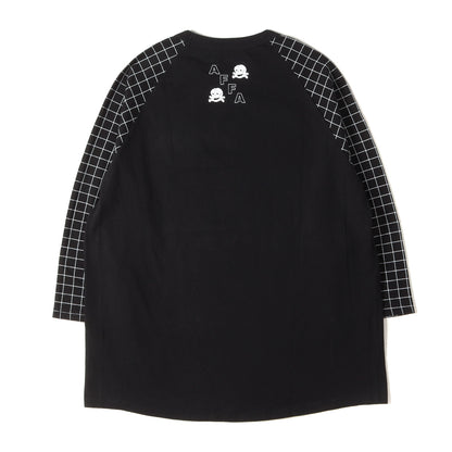 00s スパイダー ラグラン 7分袖 Tシャツ