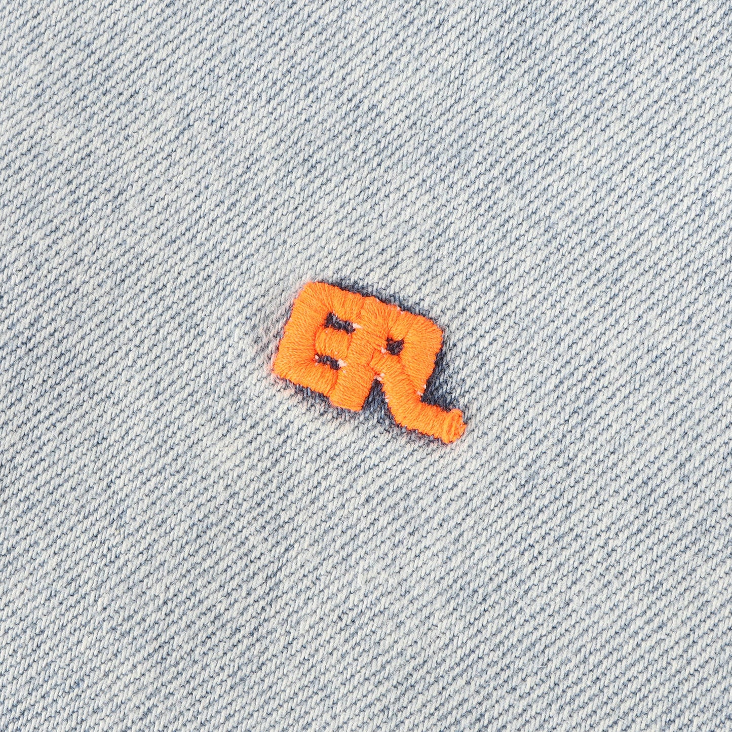 23AW ×Levi's ダメージ加工 オーバーサイズ デニムシャツ(Overshirt)