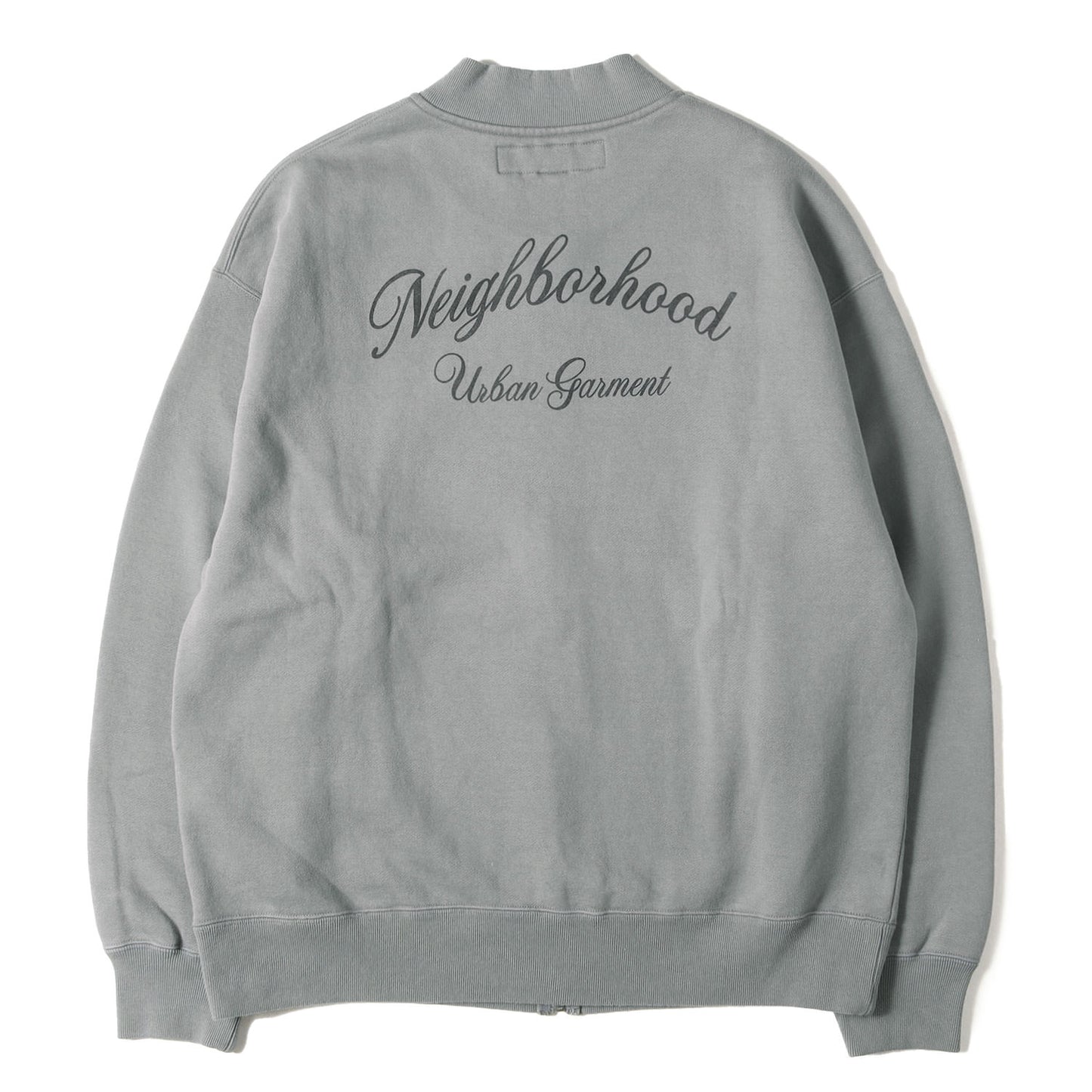 25AW ブランドロゴ フルジップ スウェット(PLAIN SWEAT ZIP JACKET LS)