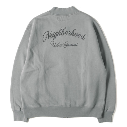25AW ブランドロゴ フルジップ スウェット(PLAIN SWEAT ZIP JACKET LS)