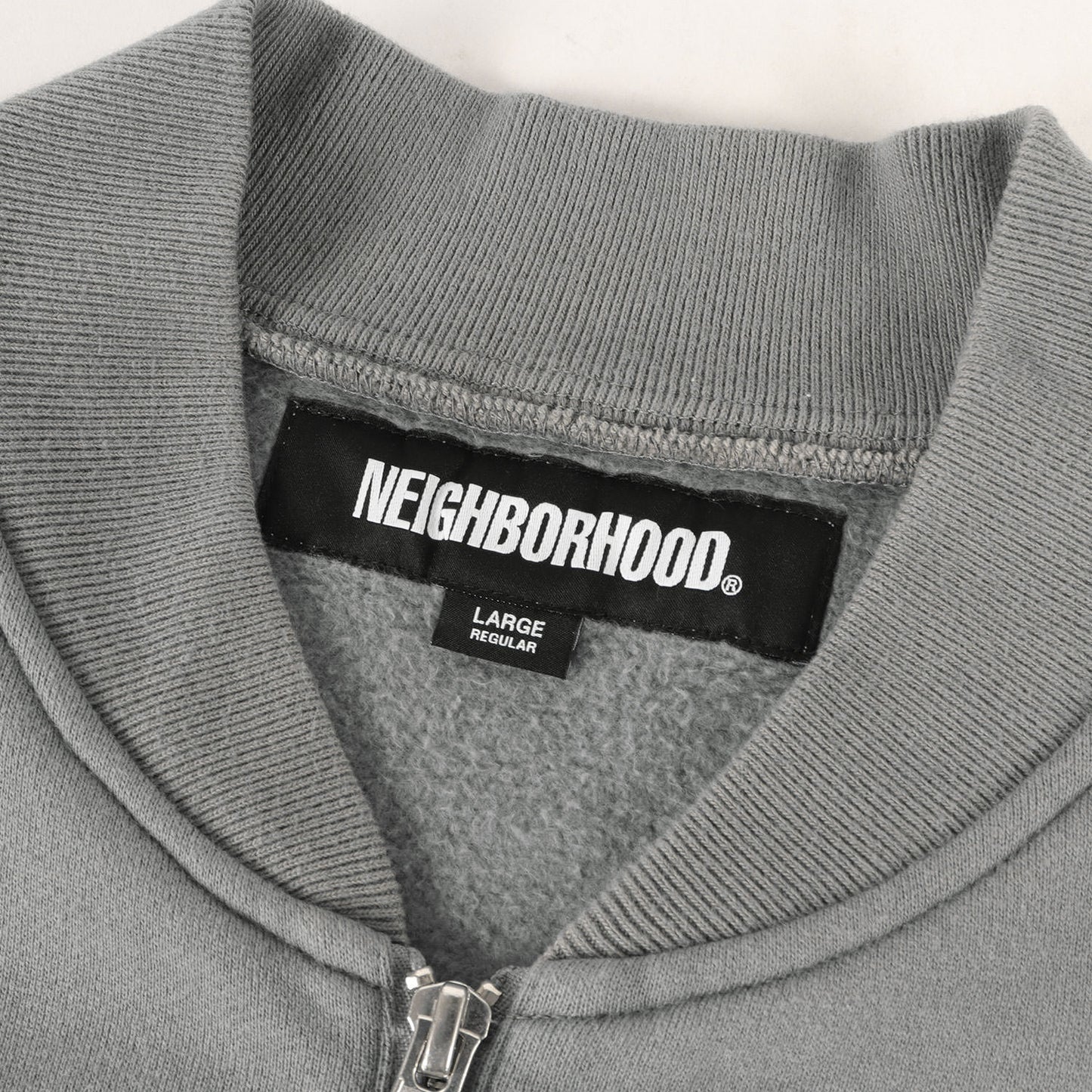 25AW ブランドロゴ フルジップ スウェット(PLAIN SWEAT ZIP JACKET LS)