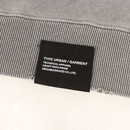24AW サベージ加工 クルーネック スウェット(SAVAGE SWEAT SHIRT LS)