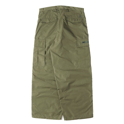 25AW ウェザークロス ミリタリー カーゴパンツ(MILT0001 / TROUSERS / NYCO. WEATHER)