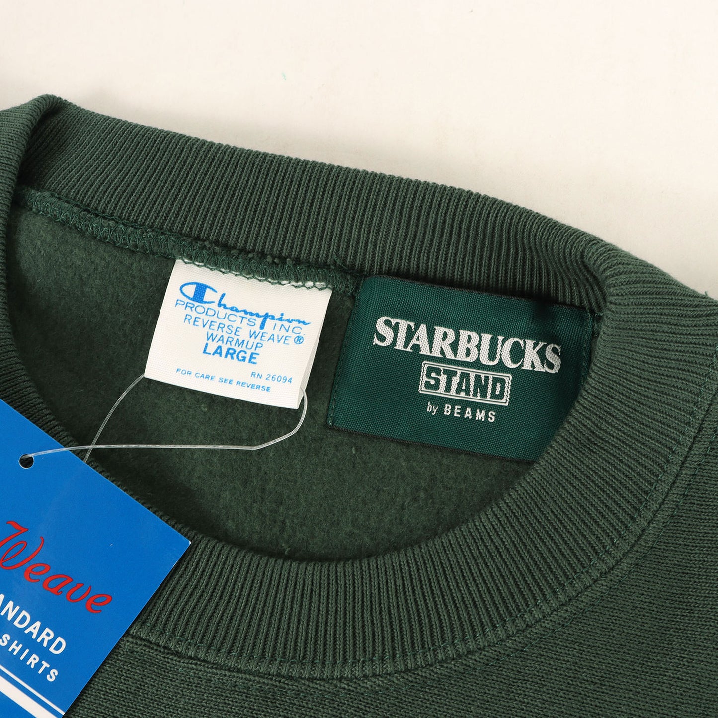 25AW ×STARBUCKS STAND by BEAMS リバースウィーブ スウェット