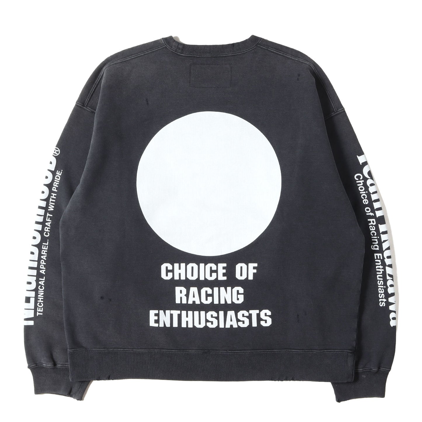 26SS ×TEAM IKUZAWA サベージ加工 ポケット付き スウェット(SAVAGE SWEAT SHIRT LS)