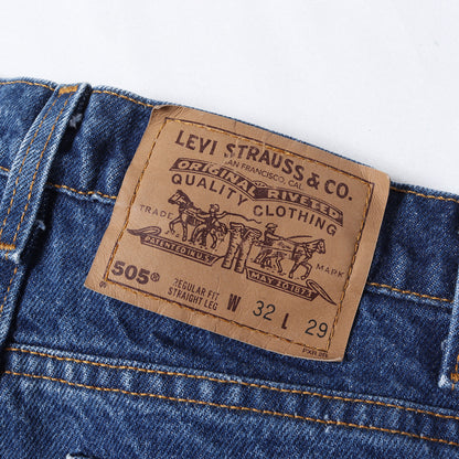 90s 505 デニムパンツ / USA製 20505-0217 ボタン裏刻印575