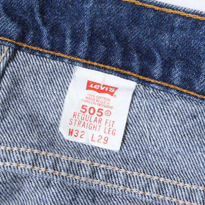 90s 505 デニムパンツ / USA製 20505-0217 ボタン裏刻印575