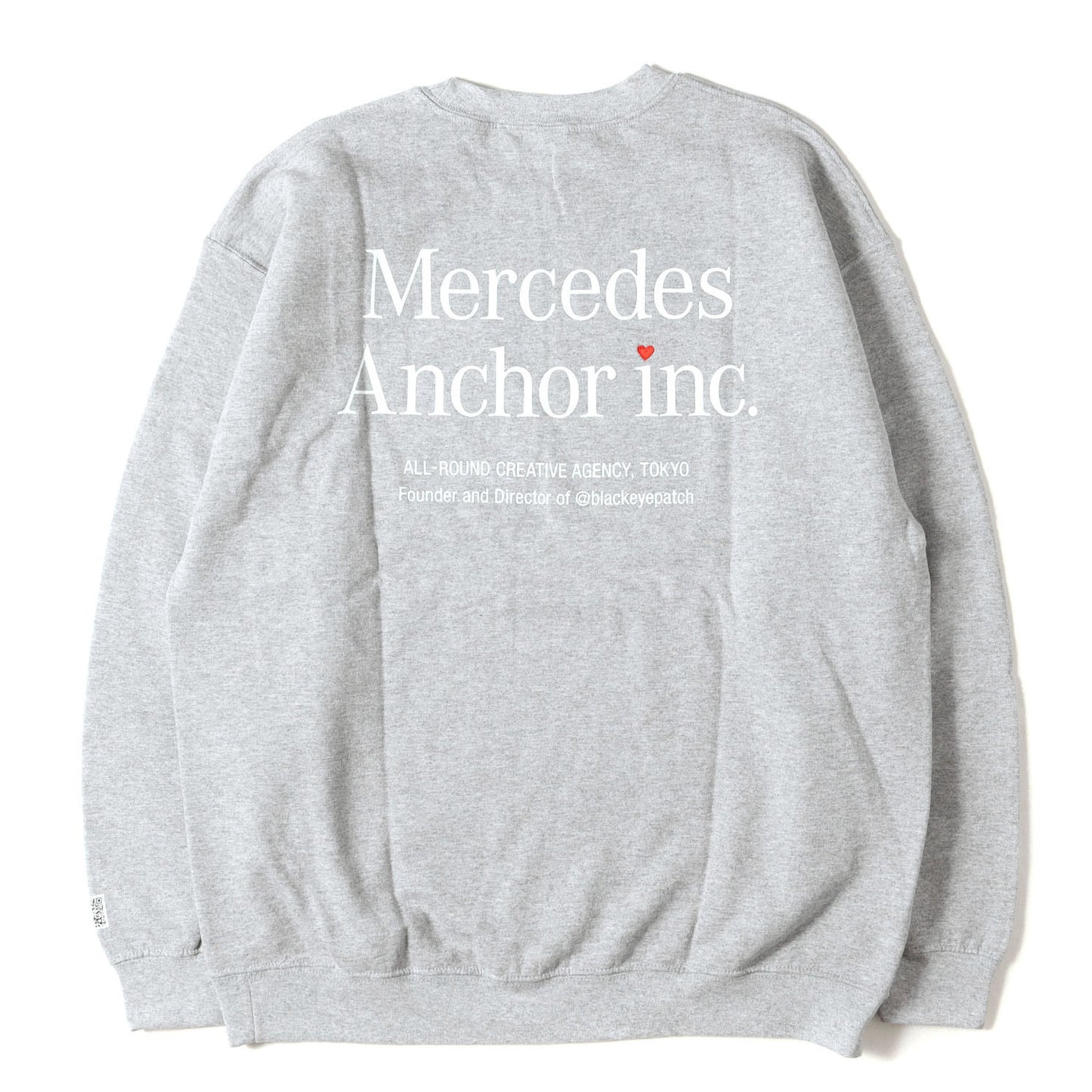 バレンタインモデル ハートロゴ クルーネック スウェット(V-day crew sweat)