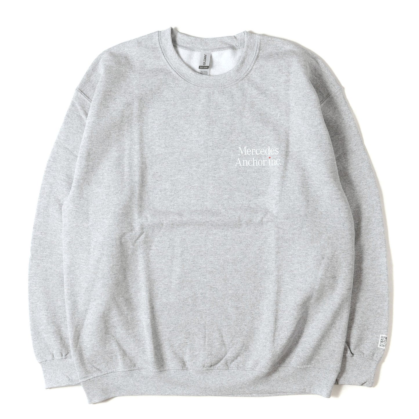 バレンタインモデル ハートロゴ クルーネック スウェット(V-day crew sweat)