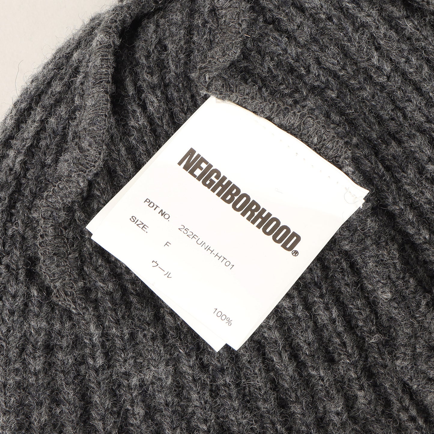 25AW ウールニット ビーニー(JP BEANIE)