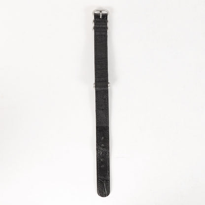 クロコダイルレザー NATO 18mm 腕時計ベルト / ウォッチバンド(NATO-CR-S)