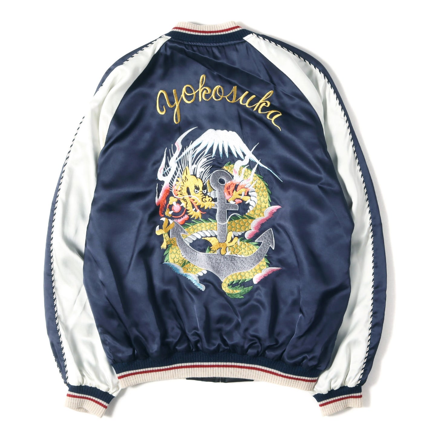 1950年復刻 桐生製 龍×蛇 リバーシブル サテン スカジャン (50s Style Special Edition Heritage Sukajan)