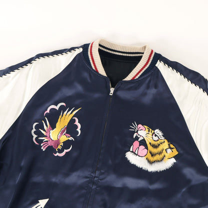 1950年復刻 桐生製 龍×蛇 リバーシブル サテン スカジャン (50s Style Special Edition Heritage Sukajan)
