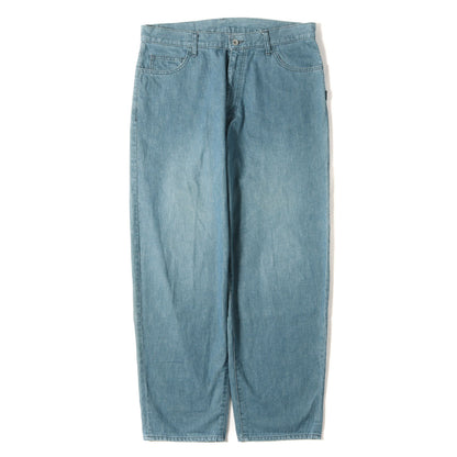 24SS バイオストーンウォッシュ加工 バギー デニムパンツ(BAGGYSILHOUETTE DENIM PANTS)