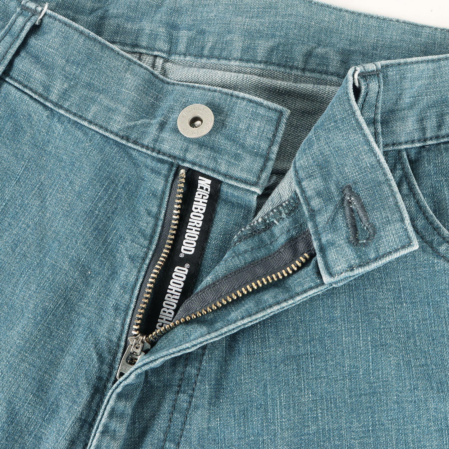 24SS バイオストーンウォッシュ加工 バギー デニムパンツ(BAGGYSILHOUETTE DENIM PANTS)