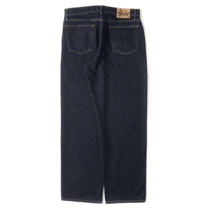 25SS ワンウォッシュ加工 バギー デニムパンツ (Big Ol Jeans Denim)