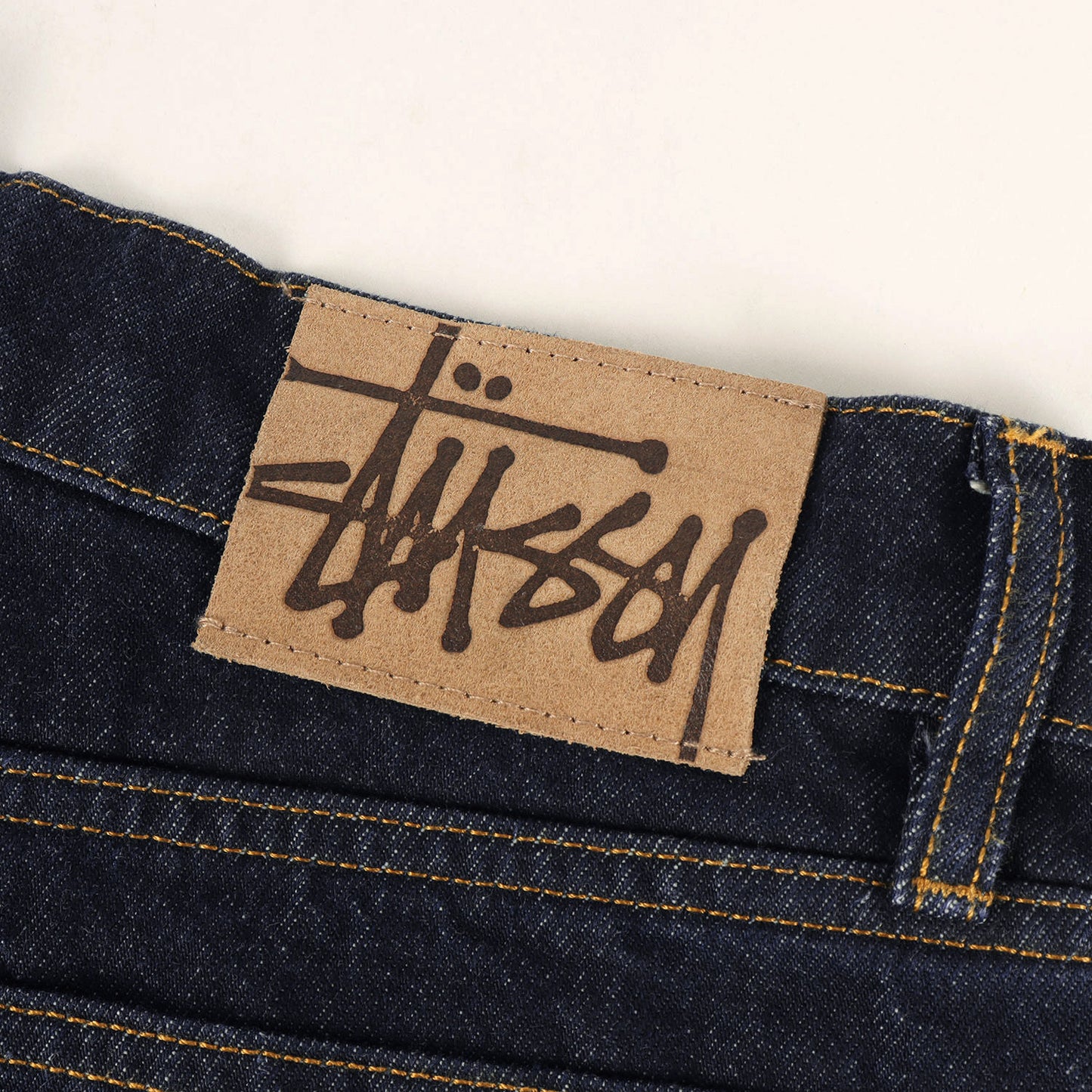 25SS ワンウォッシュ加工 バギー デニムパンツ (Big Ol Jeans Denim)