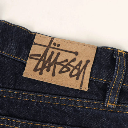 25SS ワンウォッシュ加工 バギー デニムパンツ (Big Ol Jeans Denim)