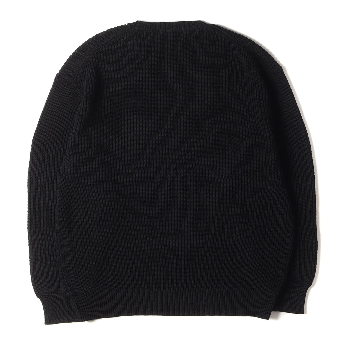 23SS スモールBOXロゴ リブニット セーター(Small Box Ribbed Sweater)
