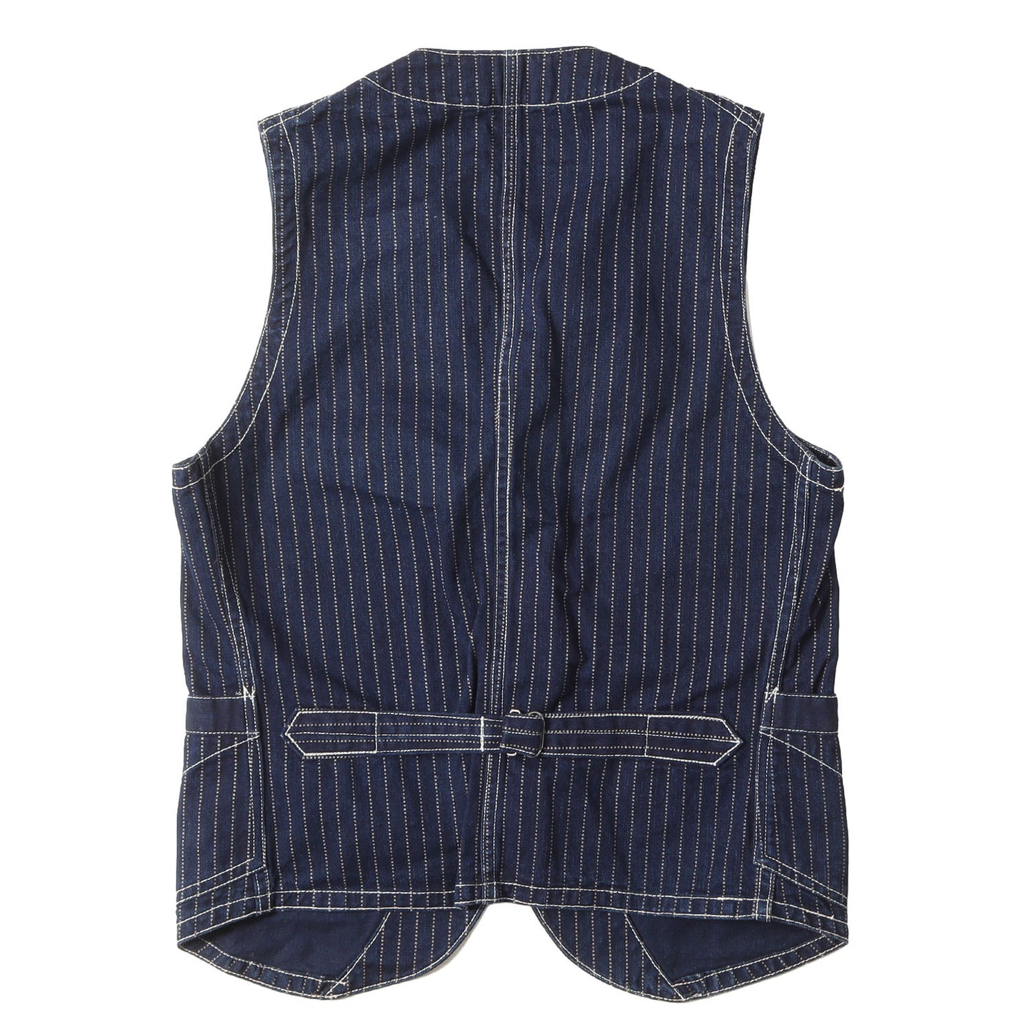 ウォバッシュストライプ コンダクターベスト (UNION SPECIAL OVERALLS CONDUCTOR VEST)