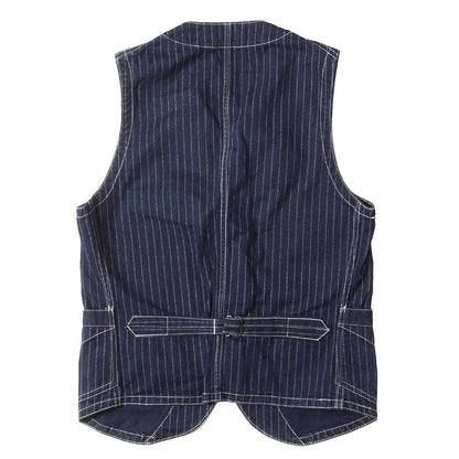 ウォバッシュストライプ コンダクターベスト (UNION SPECIAL OVERALLS CONDUCTOR VEST)