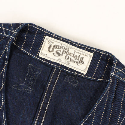 ウォバッシュストライプ コンダクターベスト (UNION SPECIAL OVERALLS CONDUCTOR VEST)