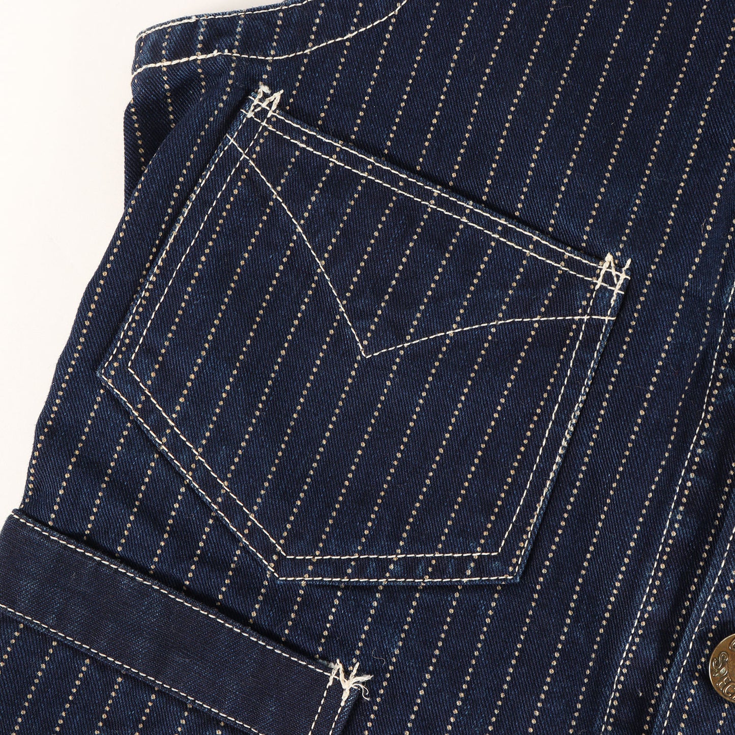 ウォバッシュストライプ コンダクターベスト (UNION SPECIAL OVERALLS CONDUCTOR VEST)
