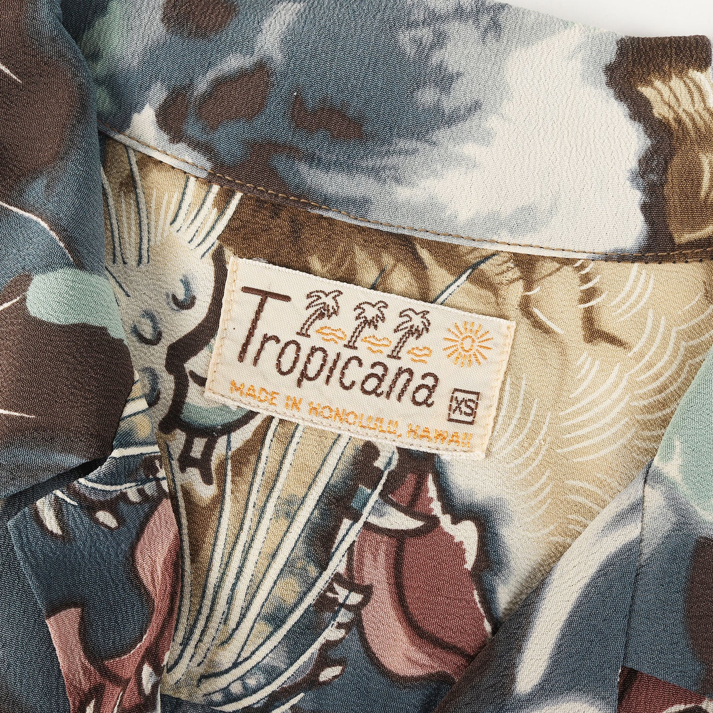 00s 龍&虎 和柄 レーヨン アロハシャツ / Tropicana実名復刻 SPECIAL EDITION SS31212