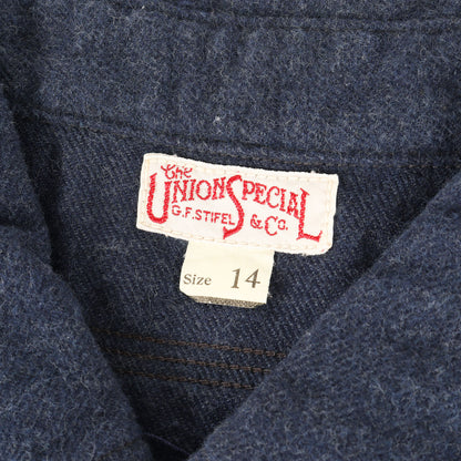 ニールキャサディ チンスト付き フランネルシャツ (Neal Cassady Rail Road U.P.R. SHIRT)