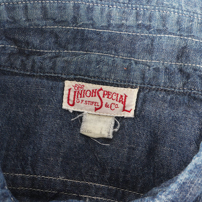 プルオーバー シャンブレー ワークシャツ (UNION SPECIAL)