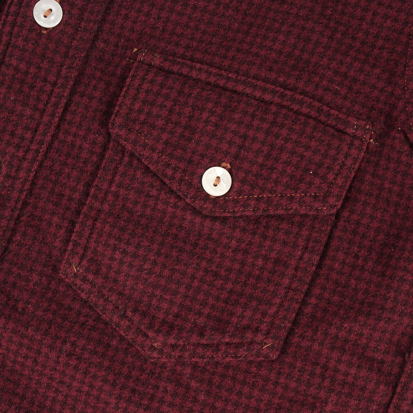 ガンクラブチェック ボタンダウン ウールシャツ (GREAT LAKES GMT OUTDOOR SPORTS SHIRTS)