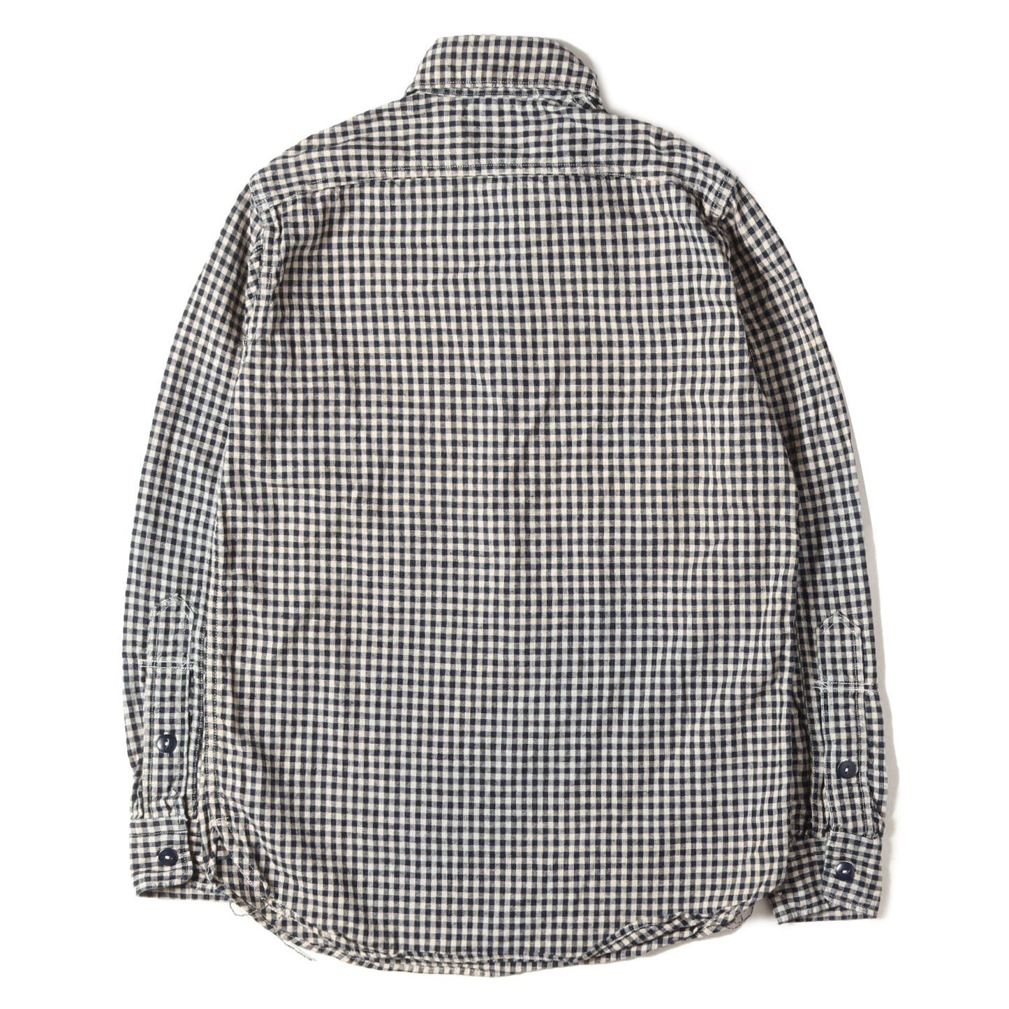 ファイヤーマン インディゴチェック プルオーバーシャツ (UNION SPECIAL OVERALLS LOCOMOTIVE FIREMAN SHIRTS)