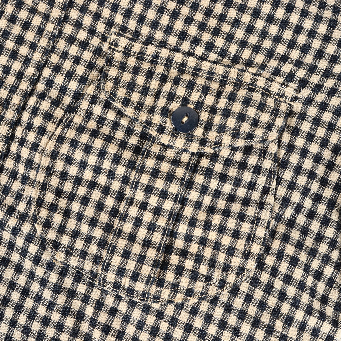 ファイヤーマン インディゴチェック プルオーバーシャツ (UNION SPECIAL OVERALLS LOCOMOTIVE FIREMAN SHIRTS)