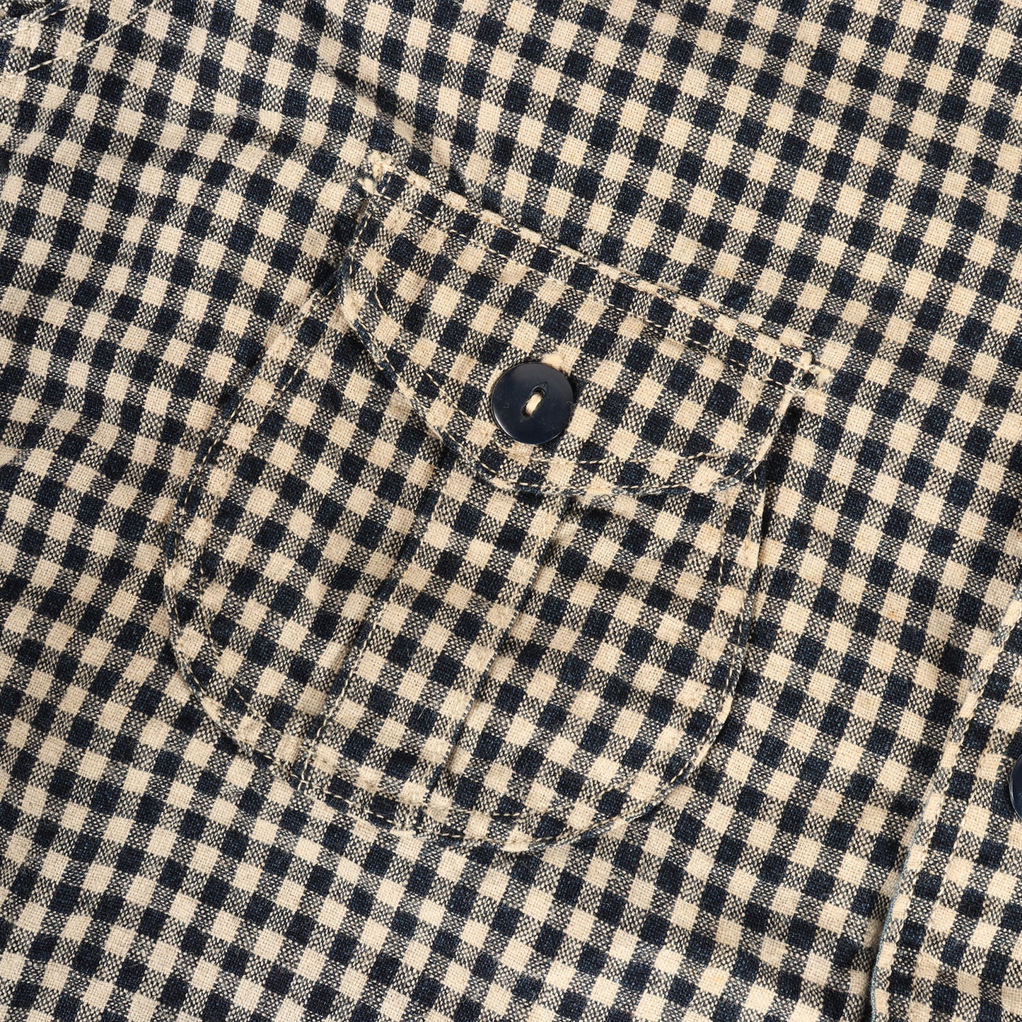 ファイヤーマン インディゴチェック プルオーバーシャツ (UNION SPECIAL OVERALLS LOCOMOTIVE FIREMAN SHIRTS)
