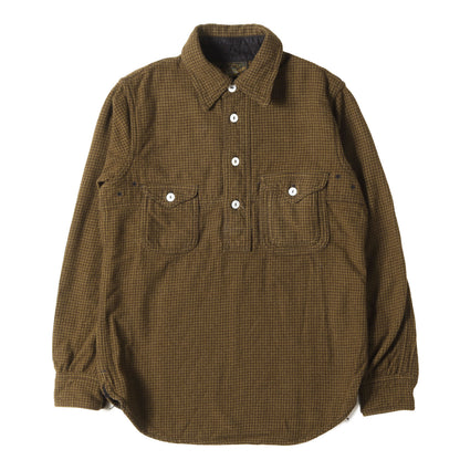 ガンクラブチェック プルオーバー ウールシャツ (GREAT LAKES GMT OUTDOOR SPORTS SHIRTS)